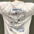 Senderella TShirt Climbing Inspired Silkscreen Hand Printing
