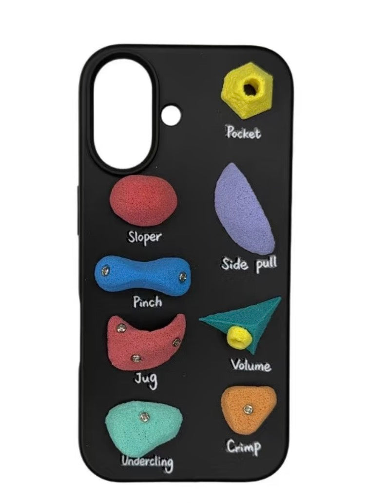 Phone Case Dark Rainbow Noir