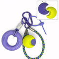 Grip Strength Trainer Stress Spinner Keychain Bag Charm Carabiner Handmade Gift