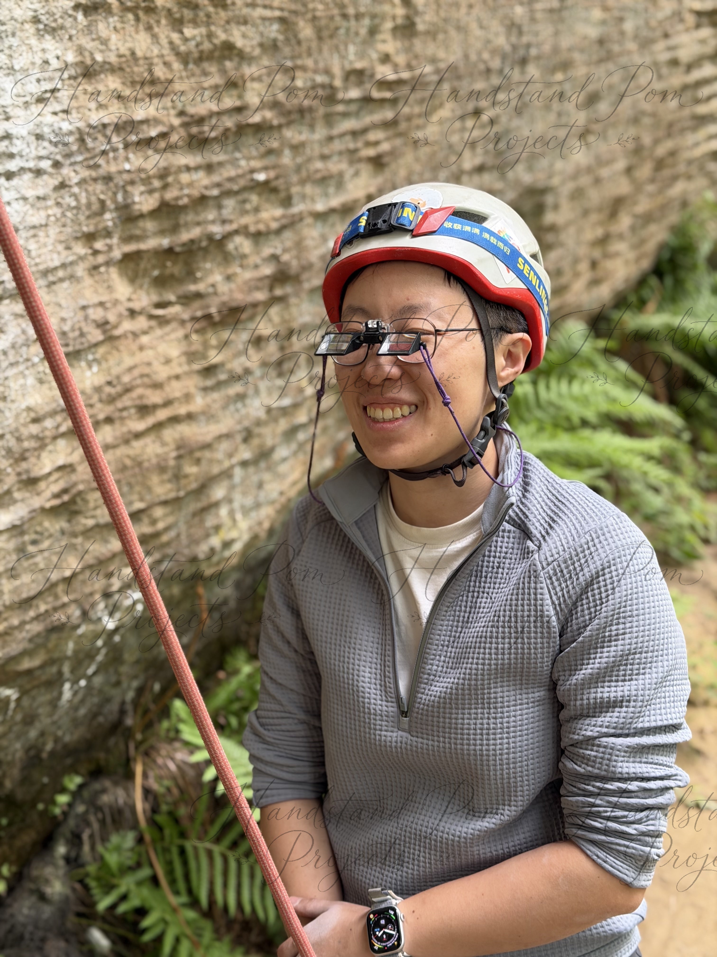 Belay Glasses on Glasses