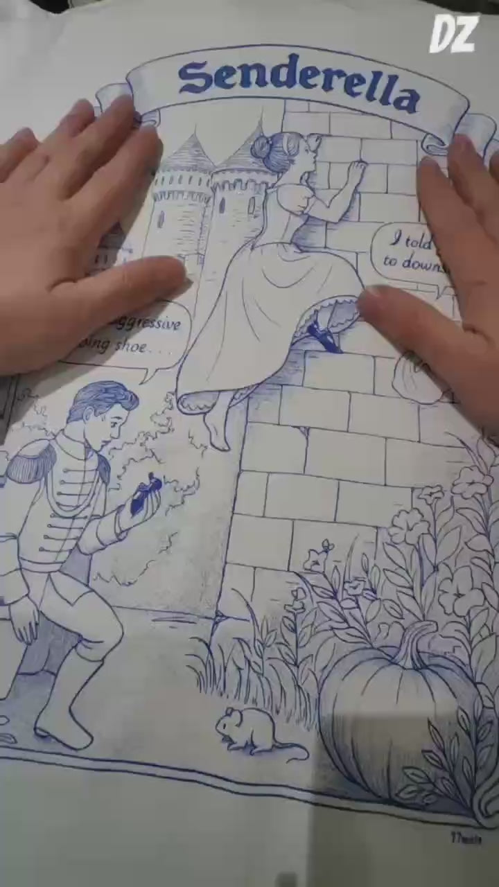 Senderella TShirt Climbing Inspired Silkscreen Hand Printing