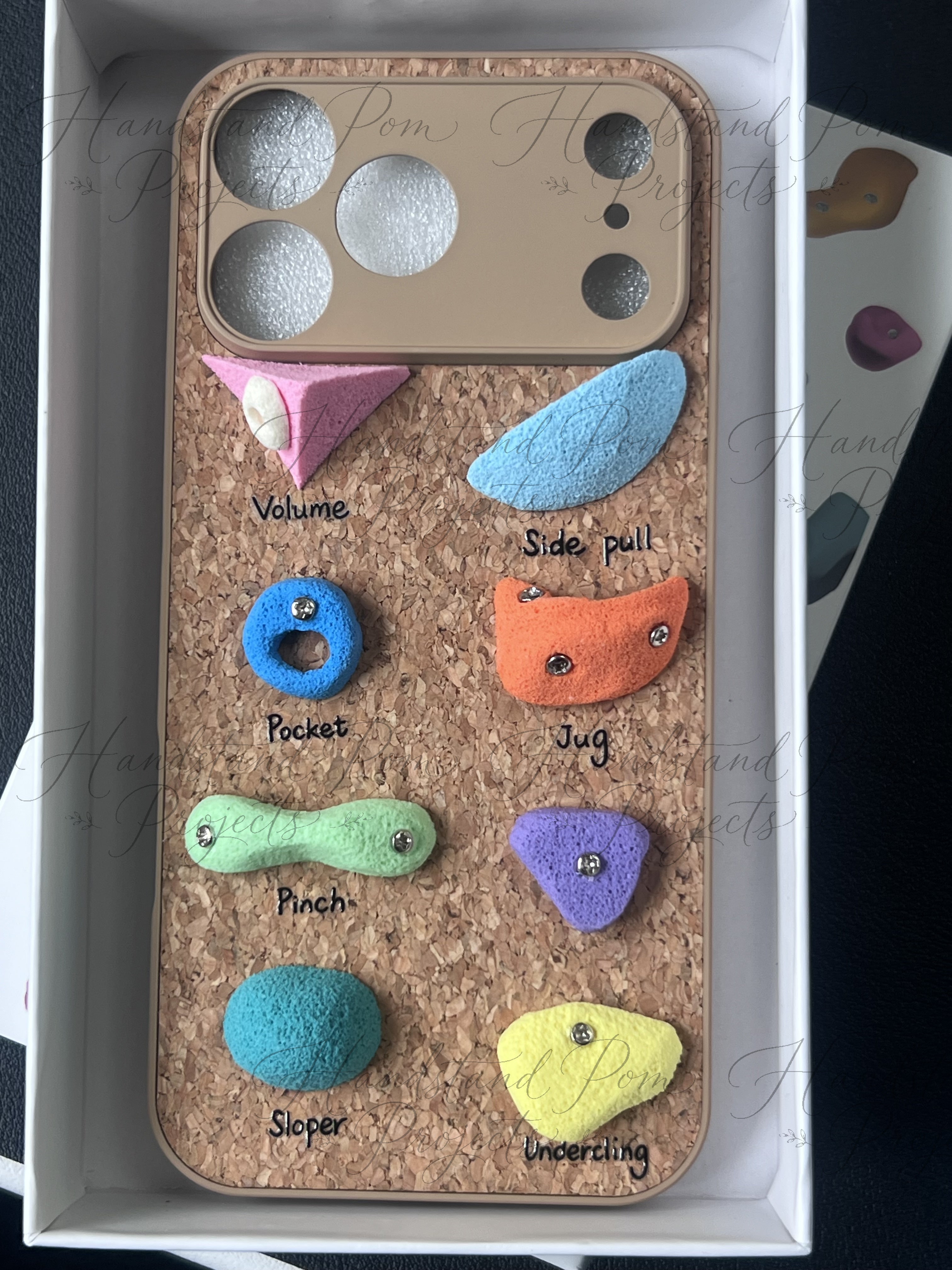 Phone Case Cork Rainbow